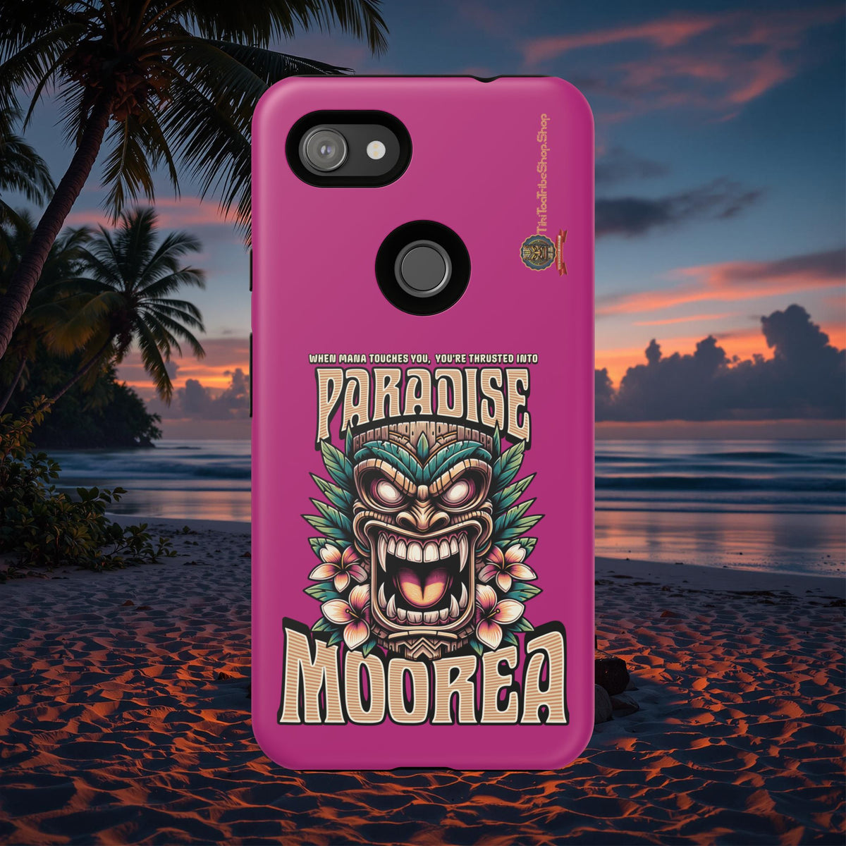 Moorea – Coque Antichoc Premium Tiki Fenua