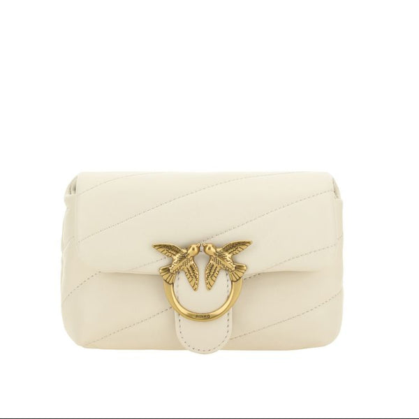 PINKO Love Baby Calfskin Shoulder Bag