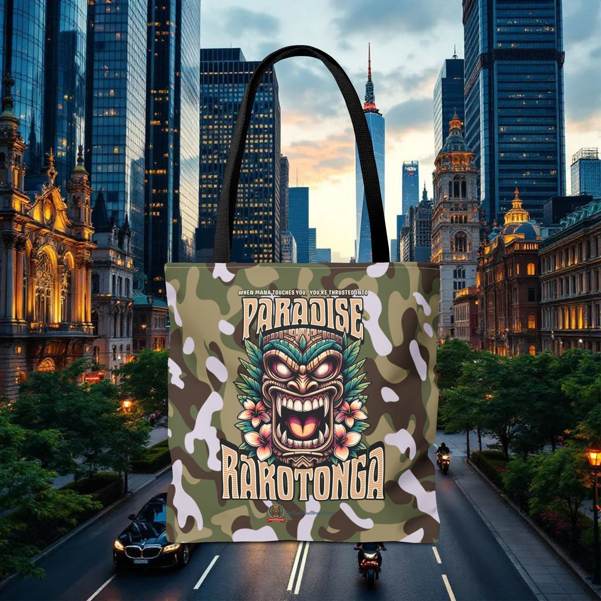 Tote Bag - 'Paradise Rarotonga'