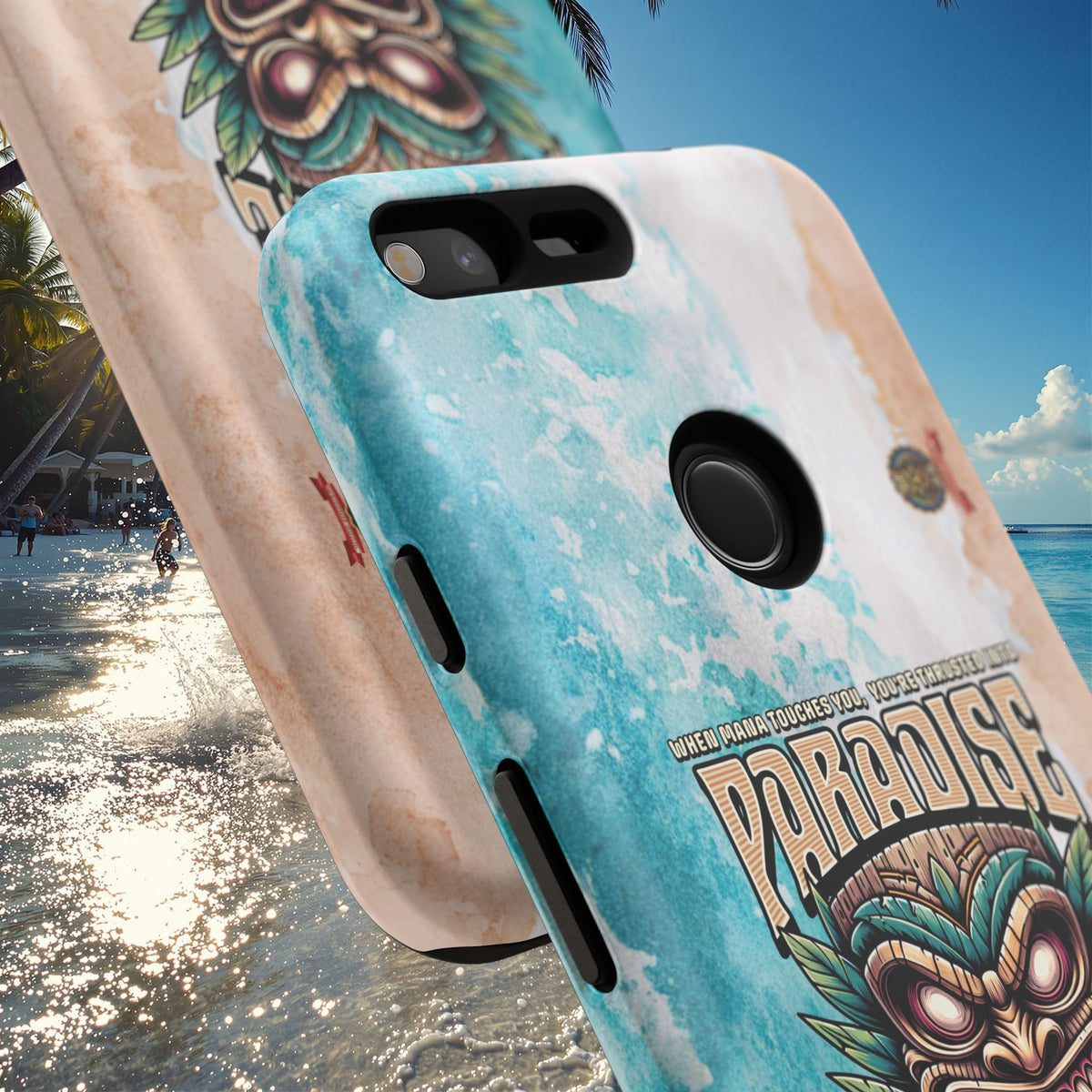 Bora Bora – Coque Antichoc Premium Tiki Élégance