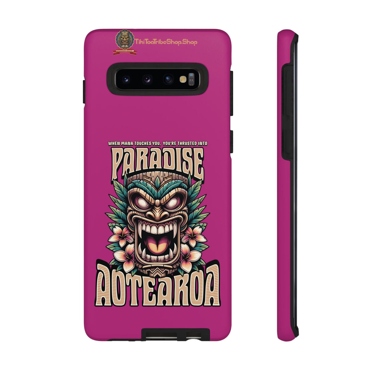 Aotearoa – Coque Antichoc Tiki Maori & Mana Ancestral