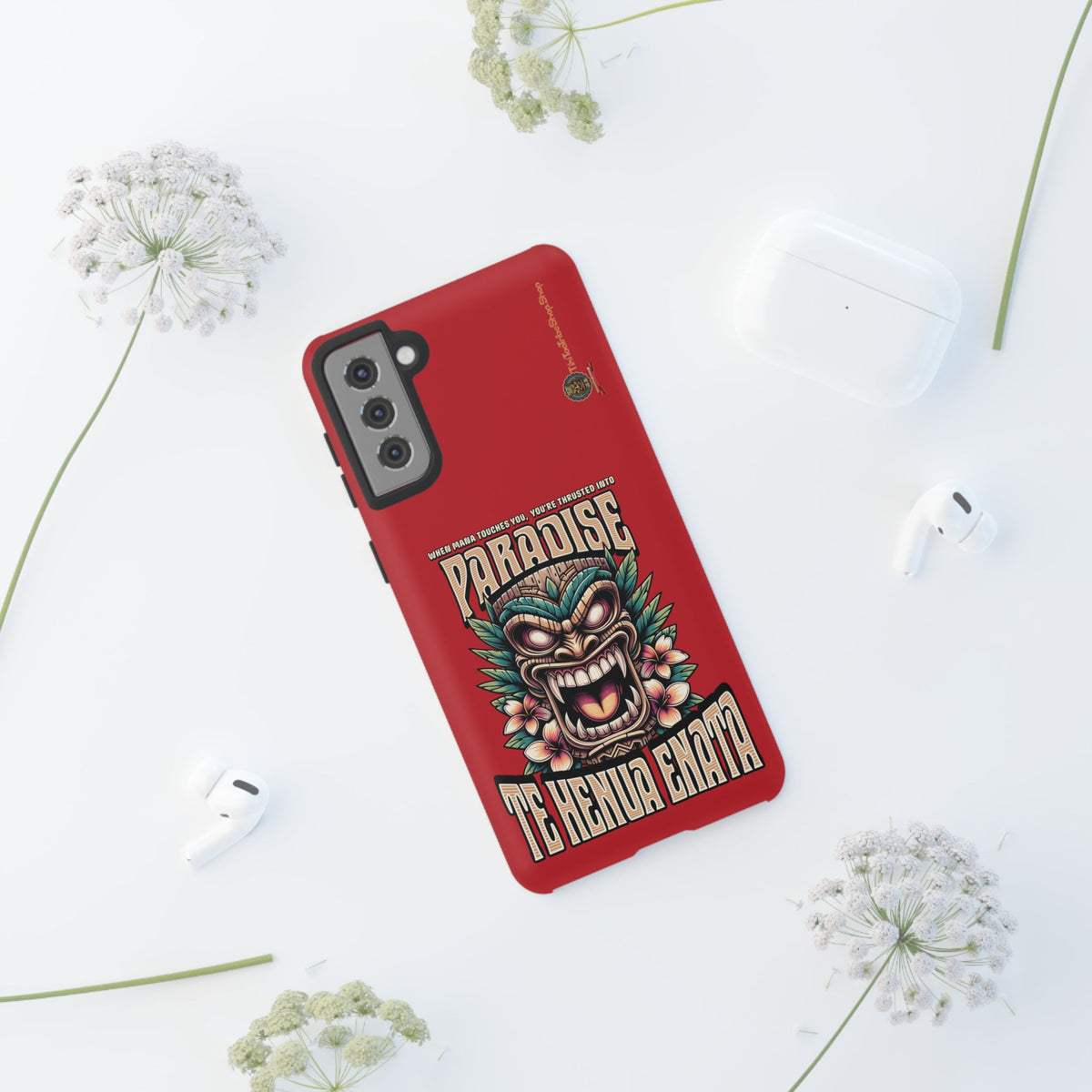 Te Henua Enata – Coque Antichoc Tiki Ancestral & Puissant