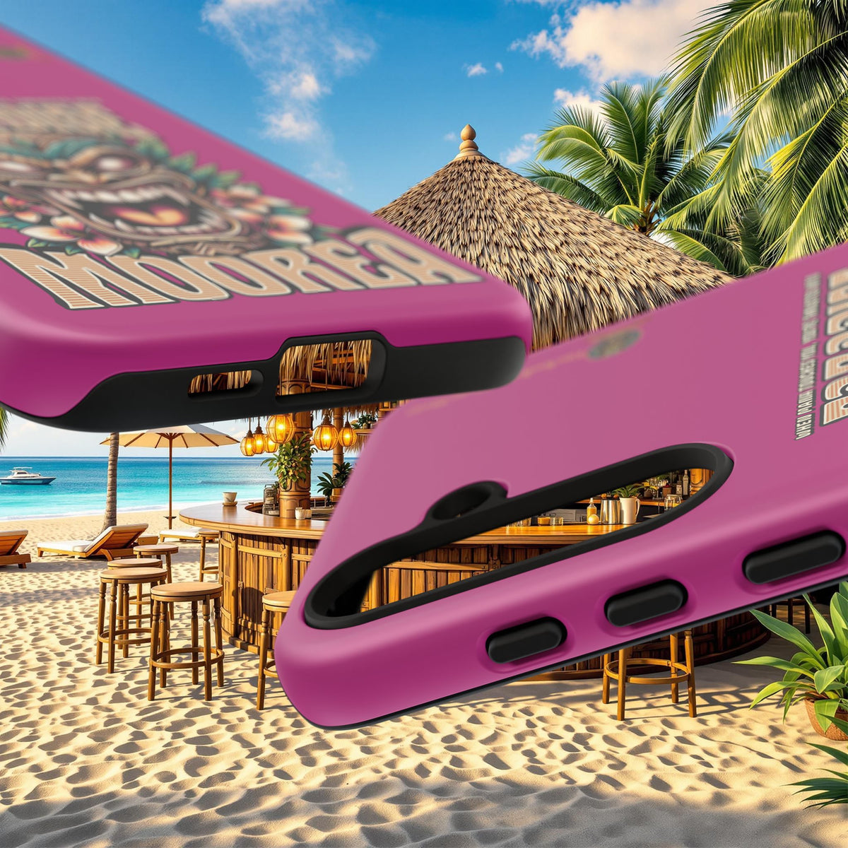 Moorea – Coque Antichoc Premium Tiki Fenua