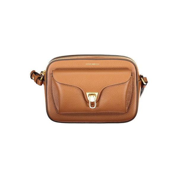 COCCINELLE - Coccinelle Beat Soft Leather Shoulder Bag, Brown