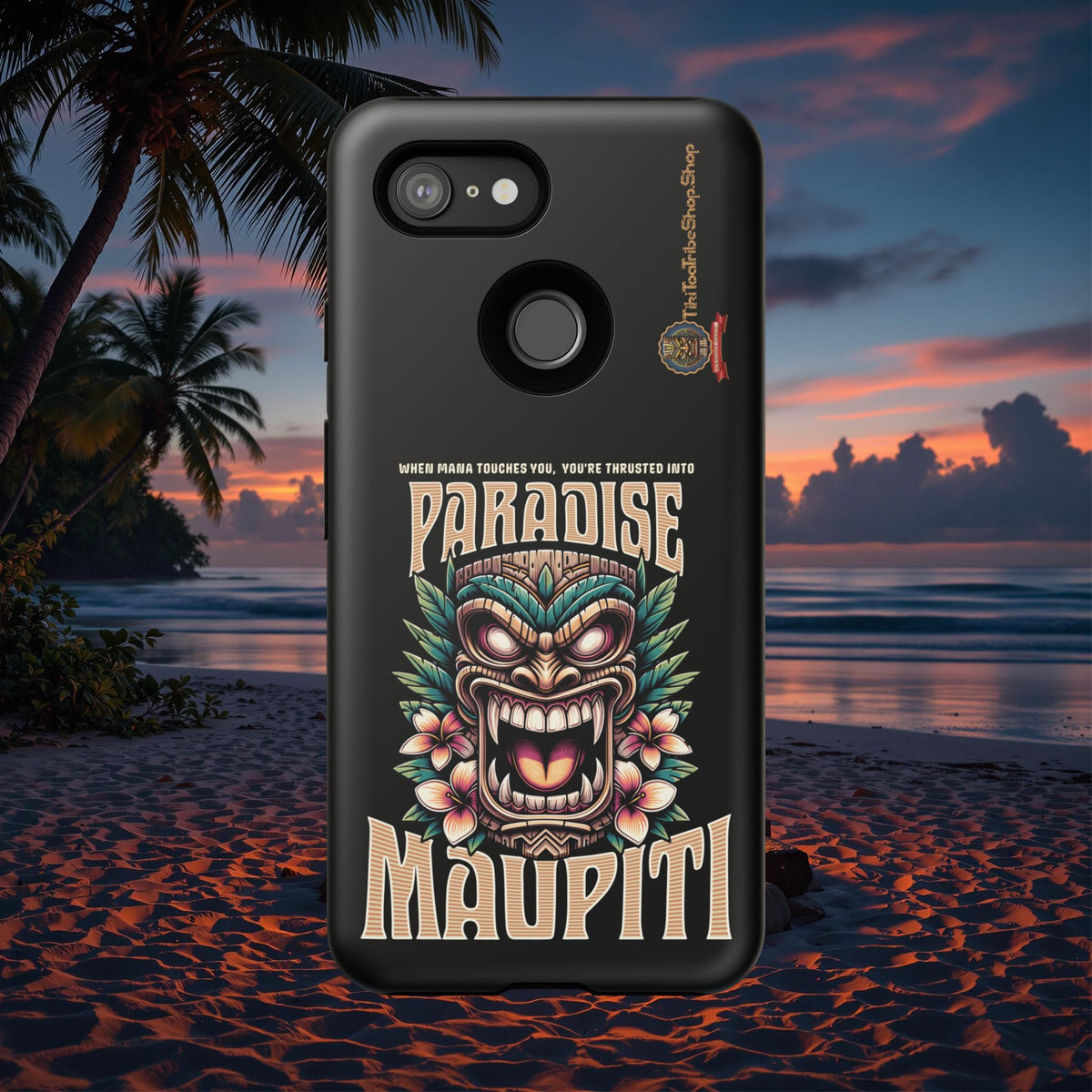 Maupiti Spirit – Coque Tiki Sauvage & Tropicale
