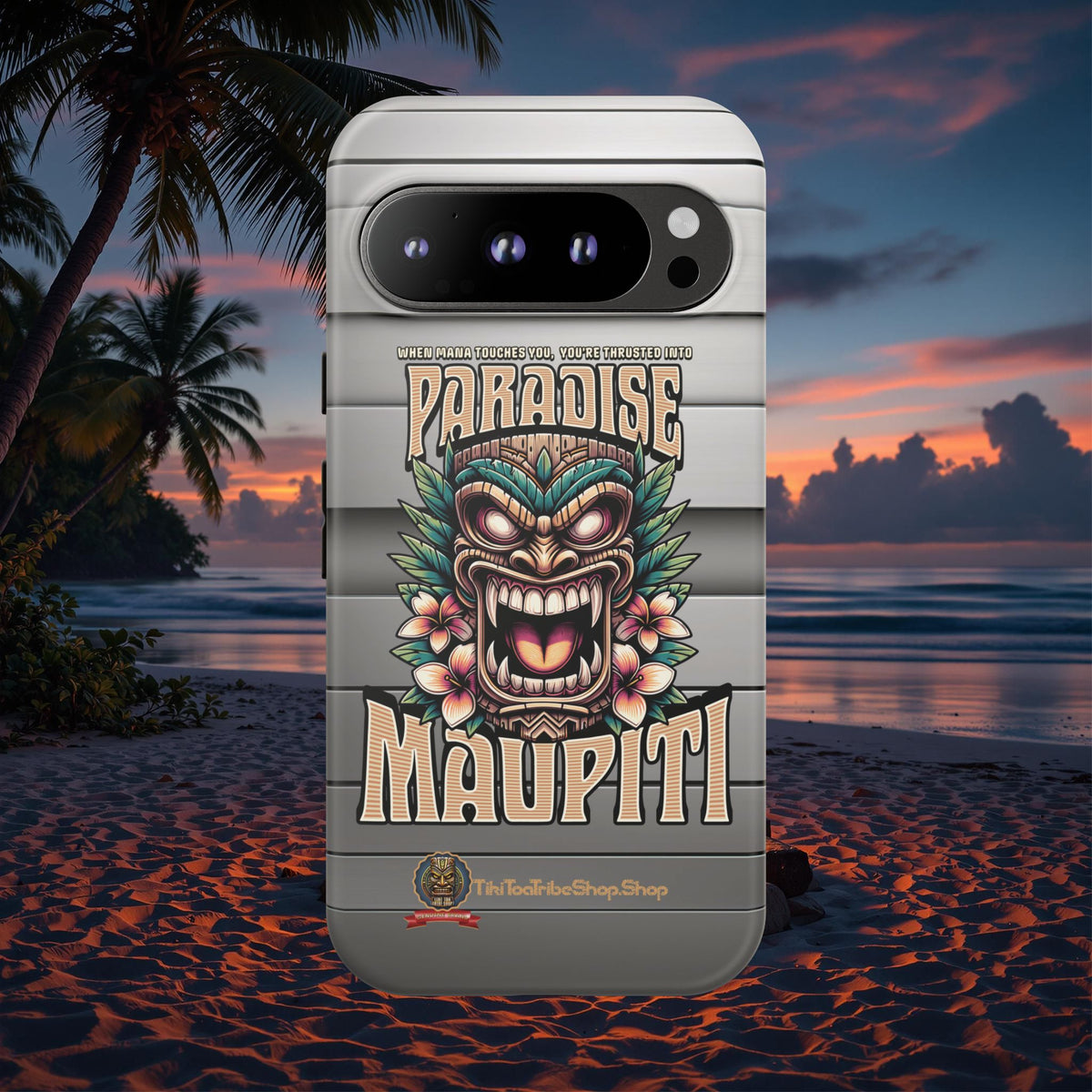 Maupiti Spirit – Coque Tiki Sauvage & Tropicale