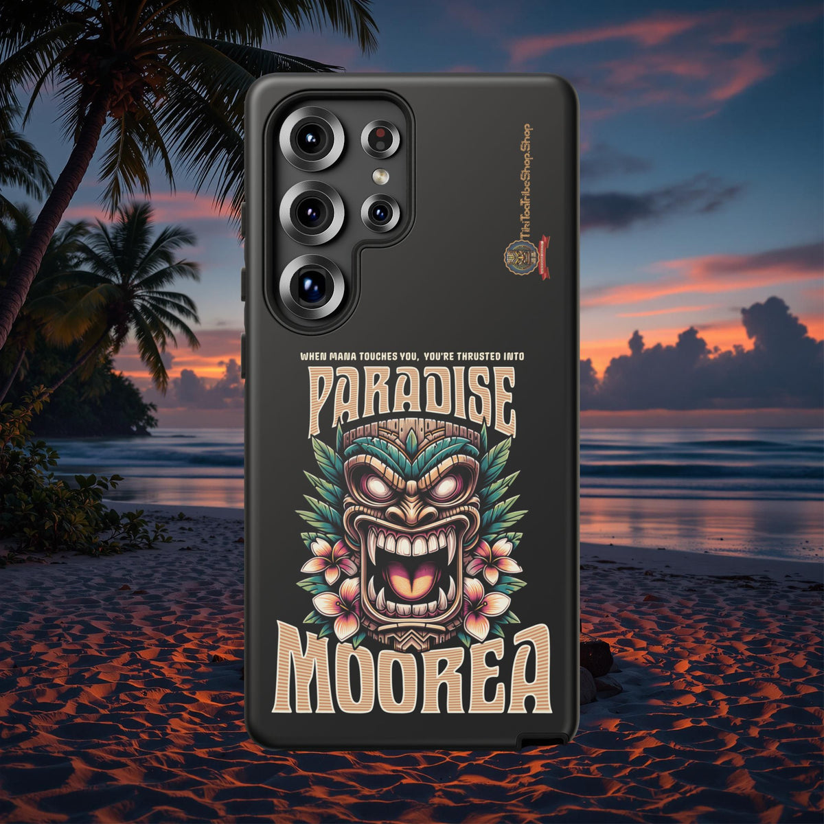 Moorea – Coque Antichoc Premium Tiki Fenua