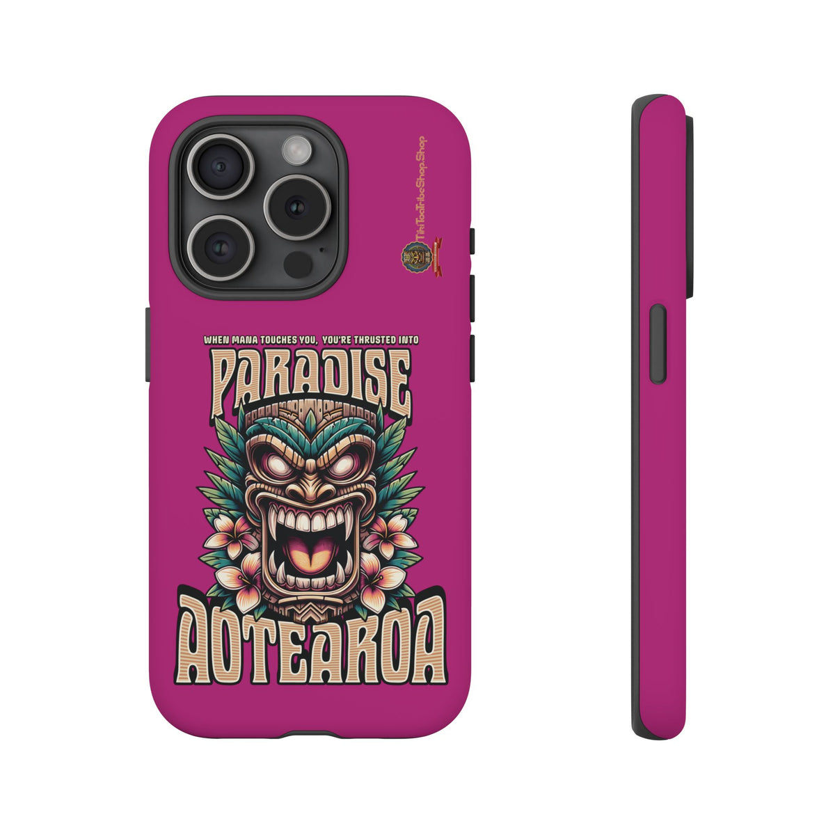 Aotearoa – Coque Antichoc Tiki Maori & Mana Ancestral