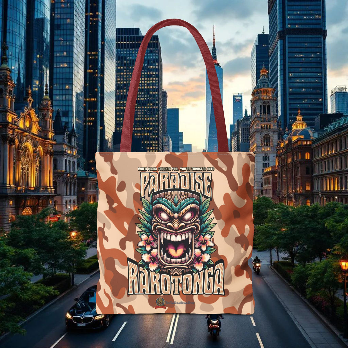 Tote Bag - 'Paradise Rarotonga'