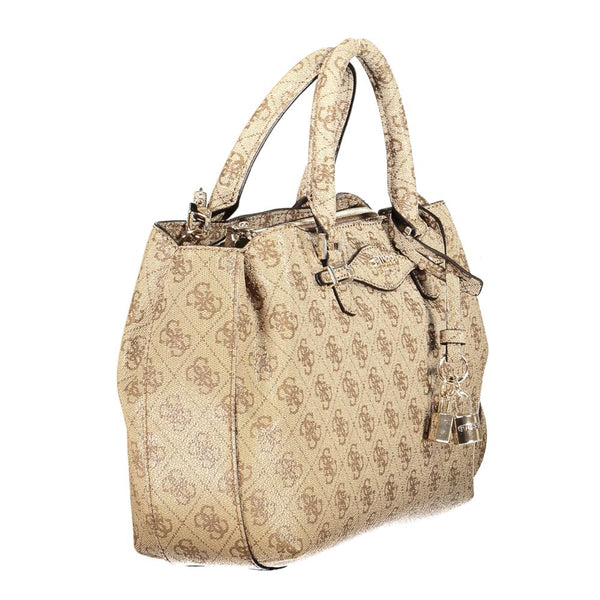GUESS - Beige handbag: