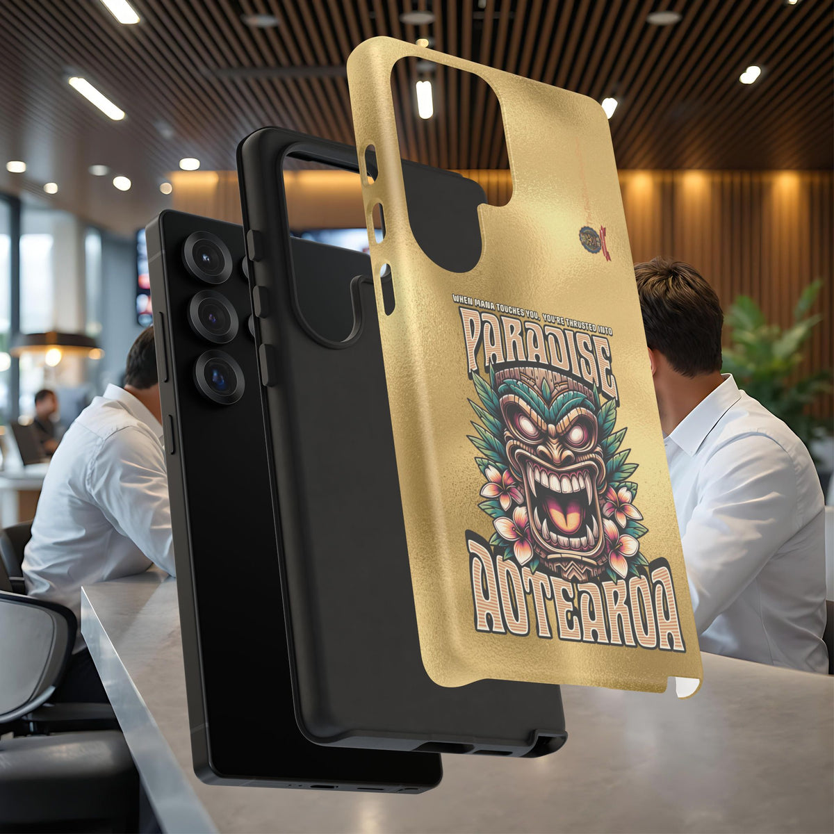 Aotearoa – Tiki Maori &amp; Ancestral Mana Shockproof Case