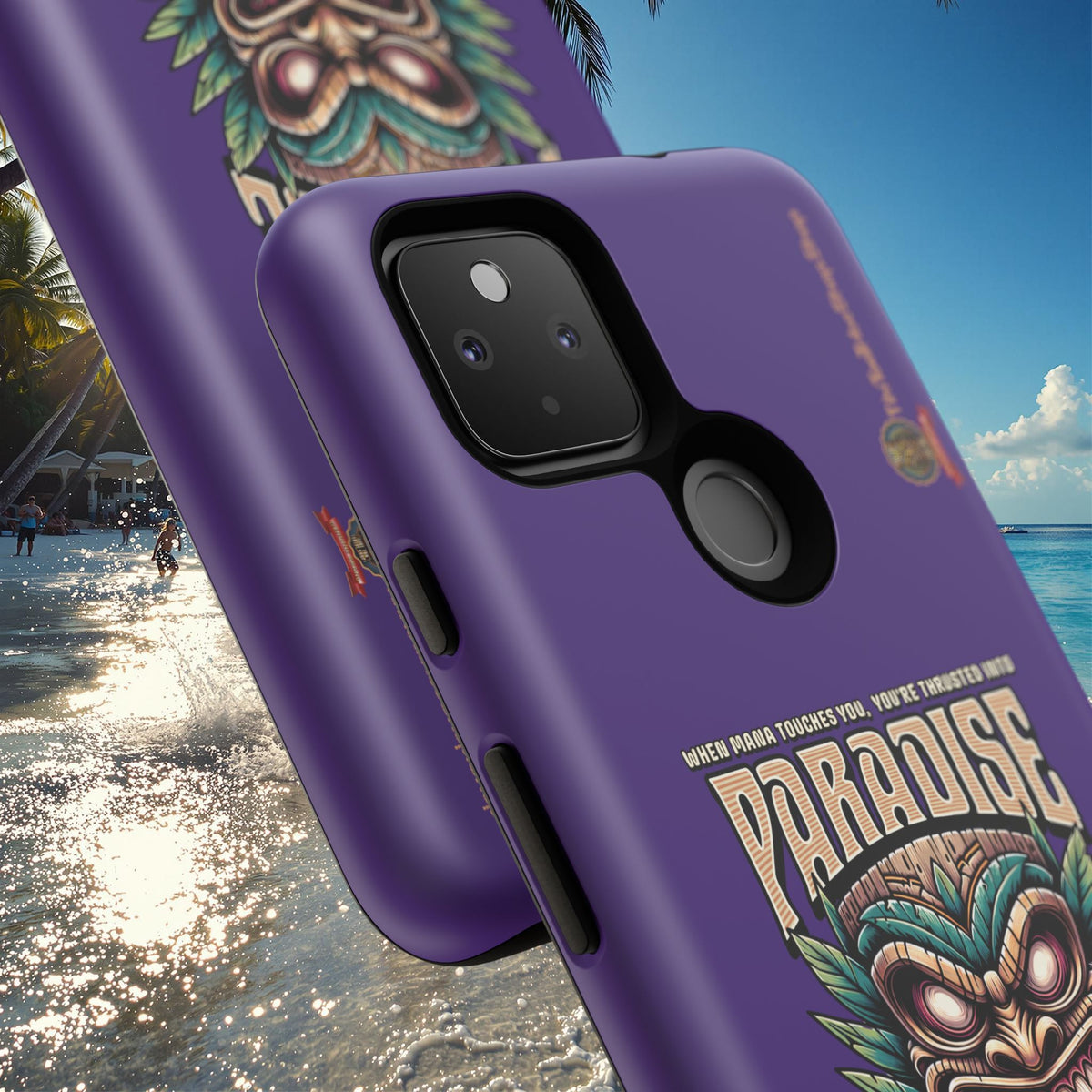 Bora Bora – Coque Antichoc Premium Tiki Élégance
