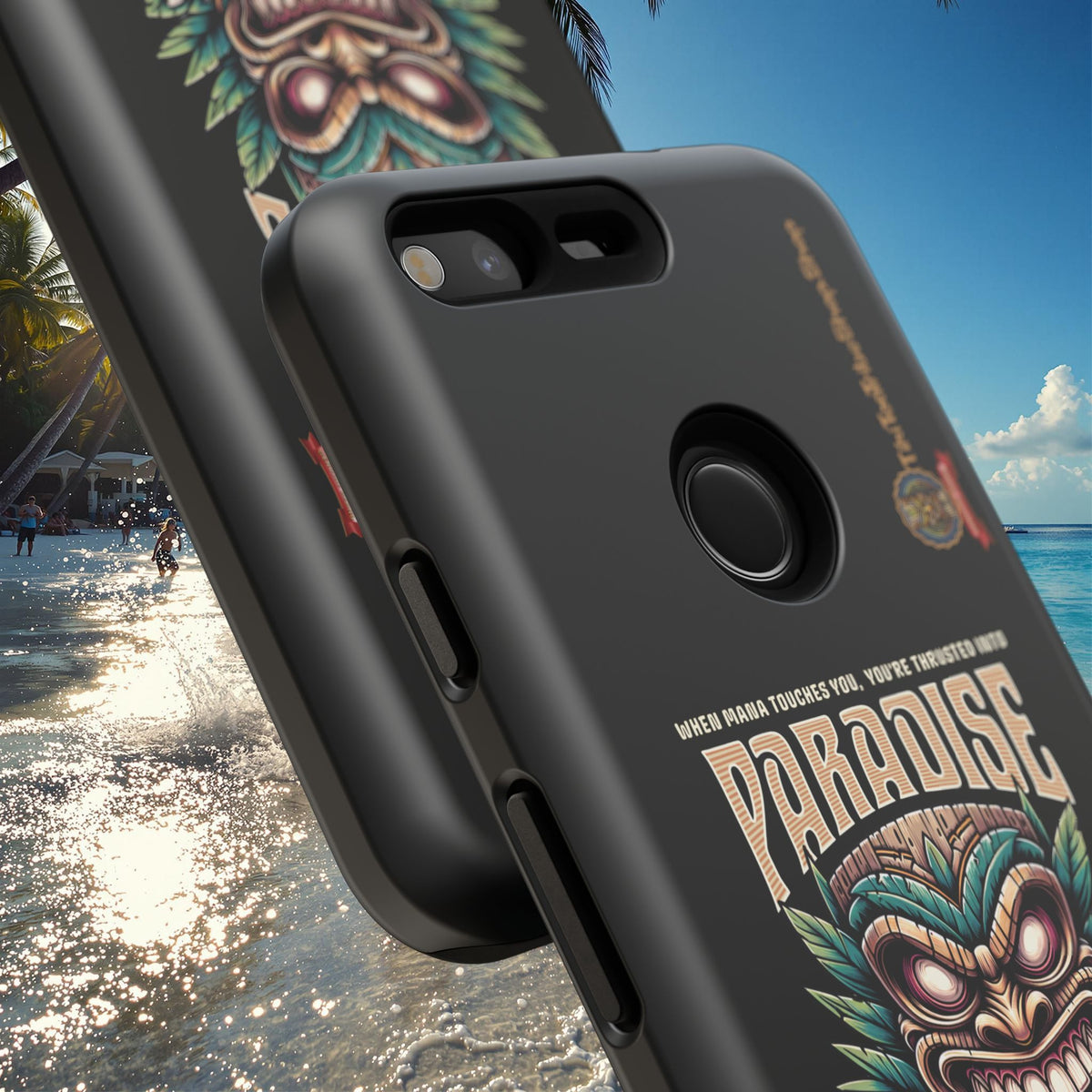 Maupiti Spirit – Coque Tiki Sauvage & Tropicale