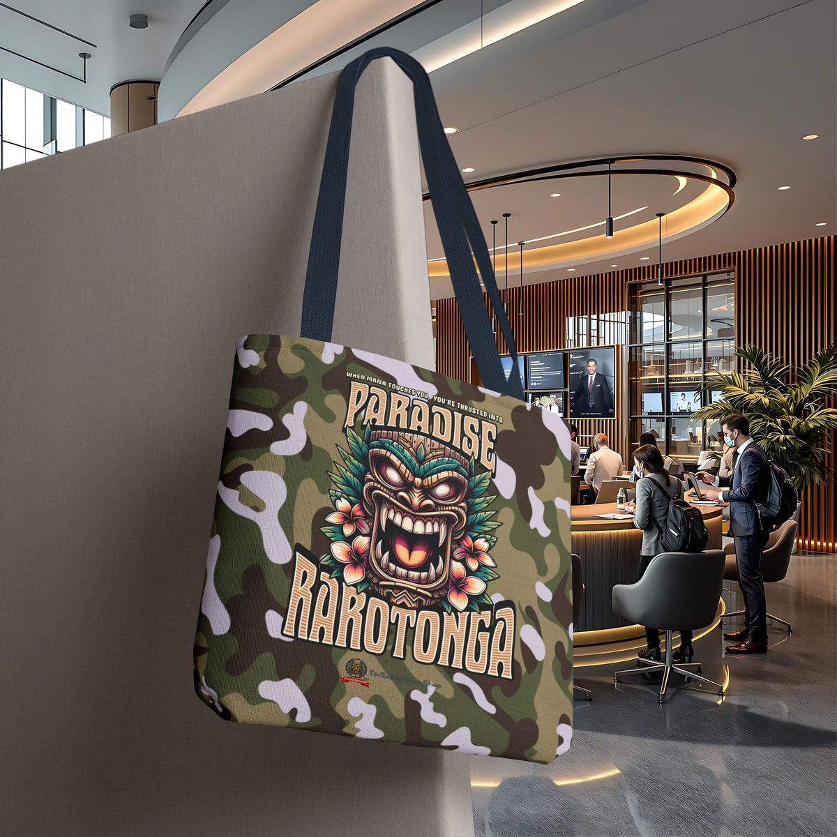Tote Bag - 'Paradise Rarotonga'