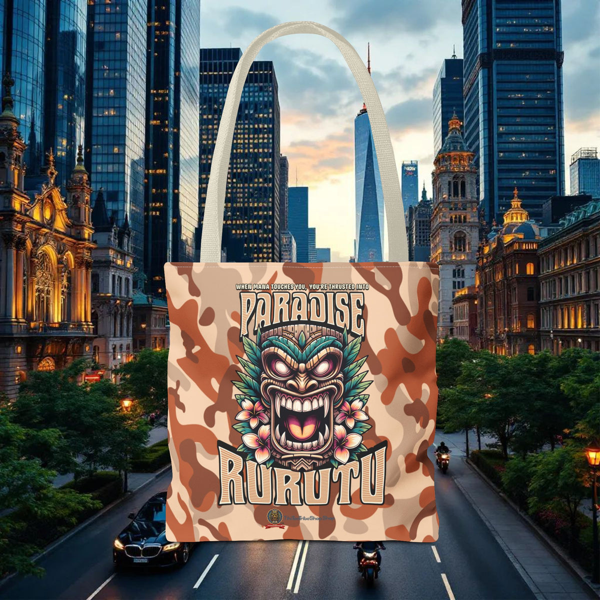 Tote Bag - 'Paradise Rurutu'