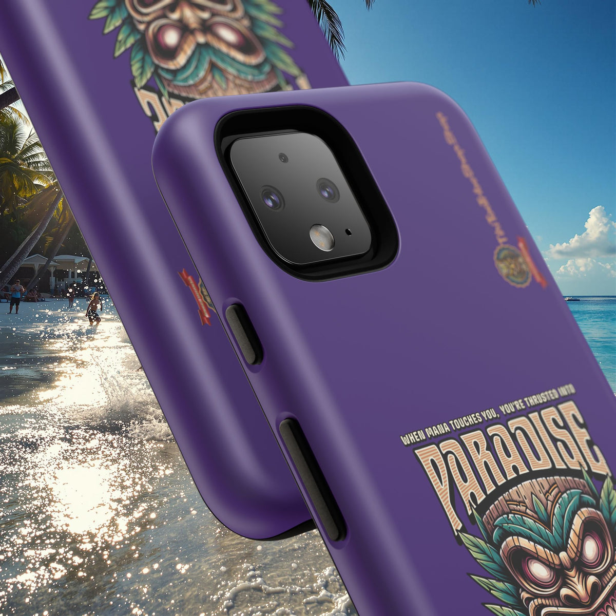 Moorea – Coque Antichoc Premium Tiki Fenua