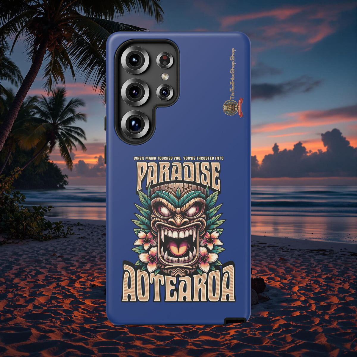 Aotearoa – Coque Antichoc Tiki Maori & Mana Ancestral
