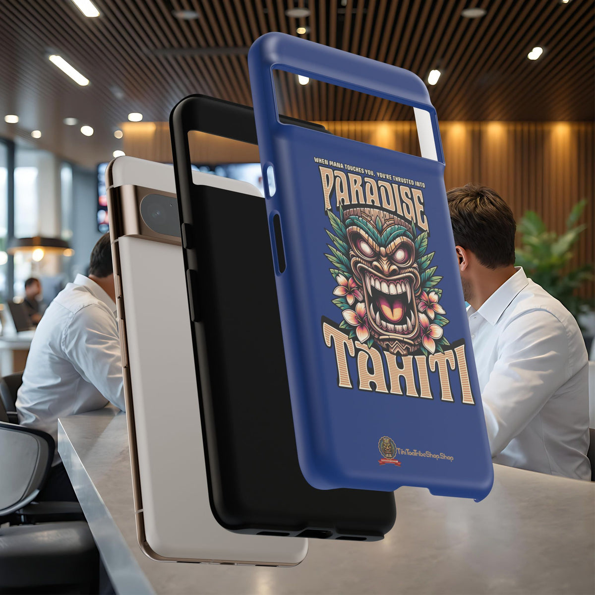 Tahiti – Coque Antichoc Premium Tiki Royal