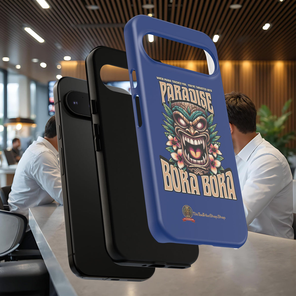 Bora Bora – Coque Antichoc Premium Tiki Élégance