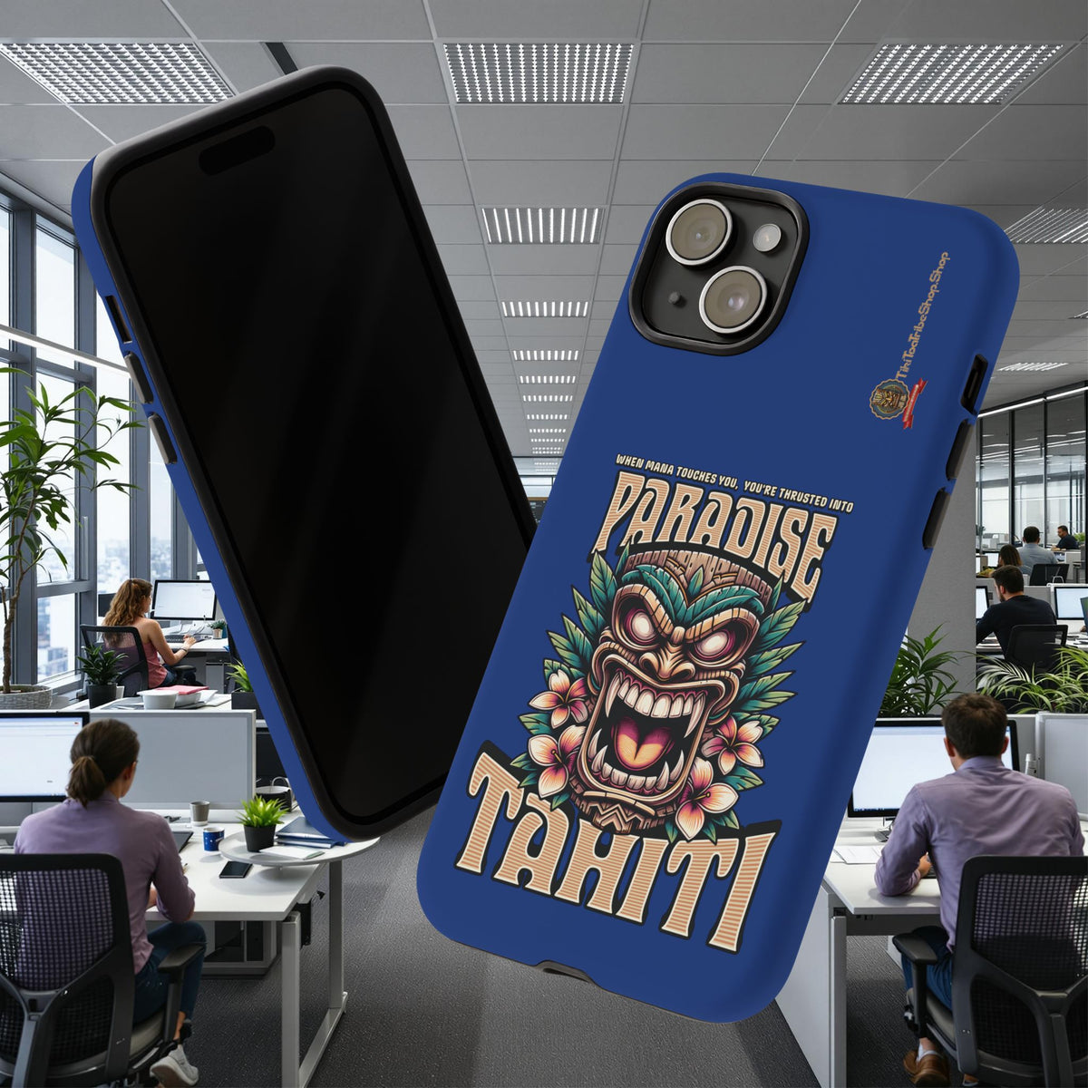 Tahiti – Coque Antichoc Premium Tiki Royal