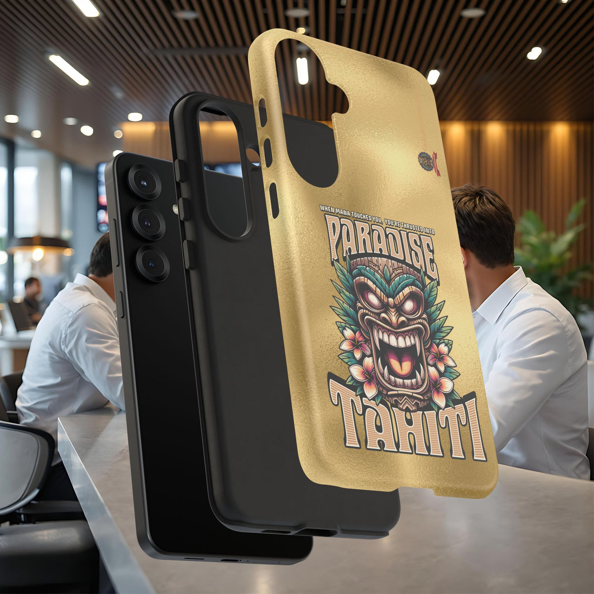 Tahiti – Coque Antichoc Premium Tiki Royal