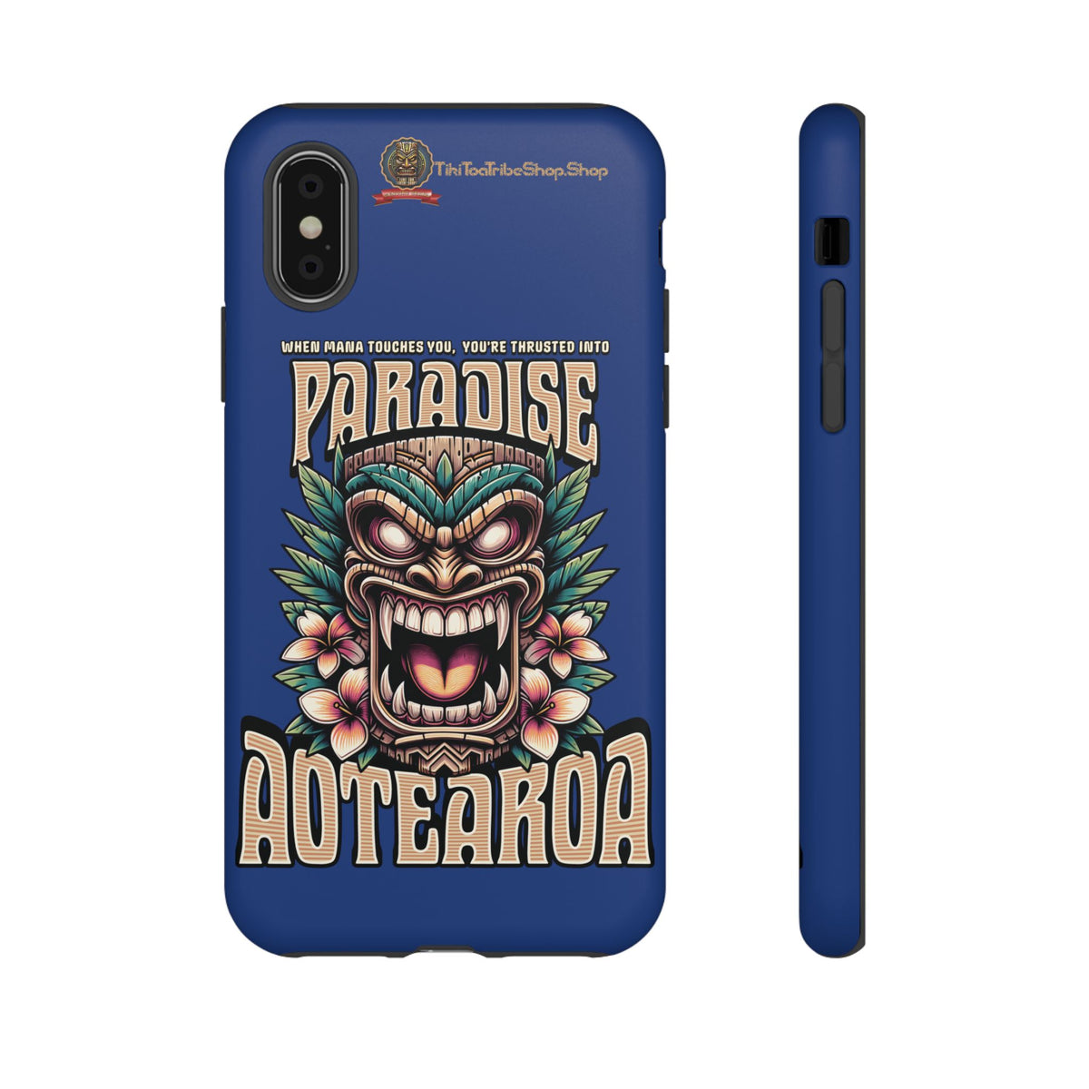Aotearoa – Coque Antichoc Tiki Maori & Mana Ancestral