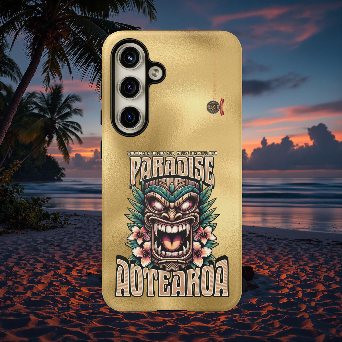 Aotearoa – Tiki Maori &amp; Ancestral Mana Shockproof Case