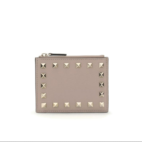 VALENTINO GARAVANI Porte-Cartes Rockstud - Élégance et Style