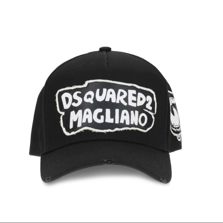 DSQUARED2 X MAGLIANO Casquette Baseball Unisexe Noire