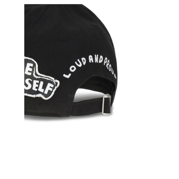 DSQUARED2 X MAGLIANO Casquette Baseball Unisexe Noire