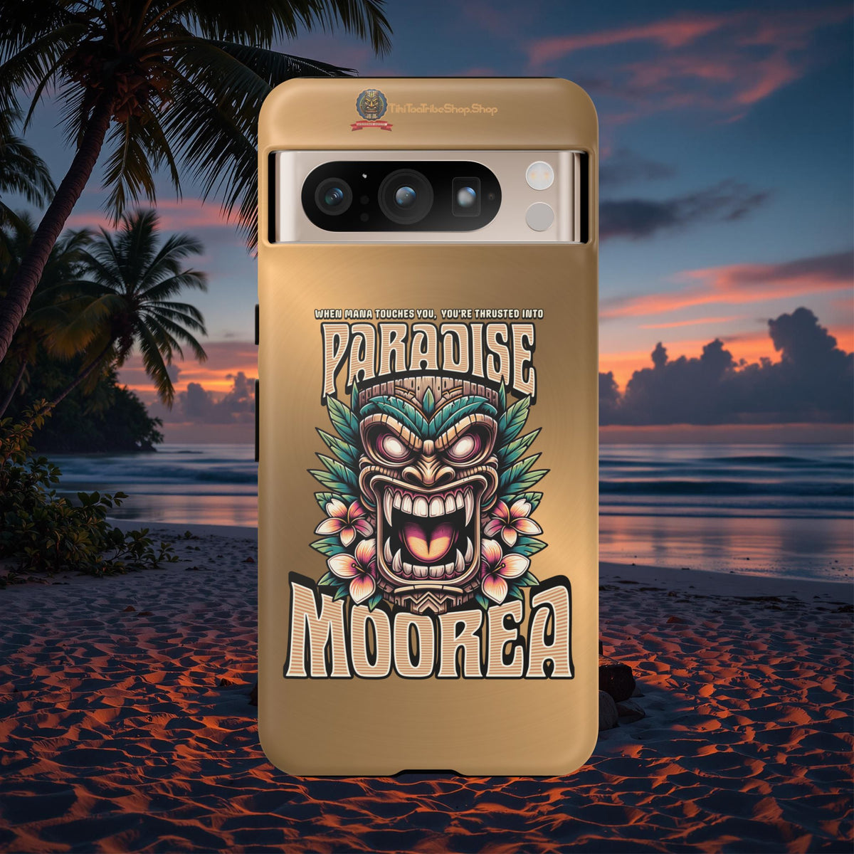 Moorea – Coque Antichoc Premium Tiki Fenua