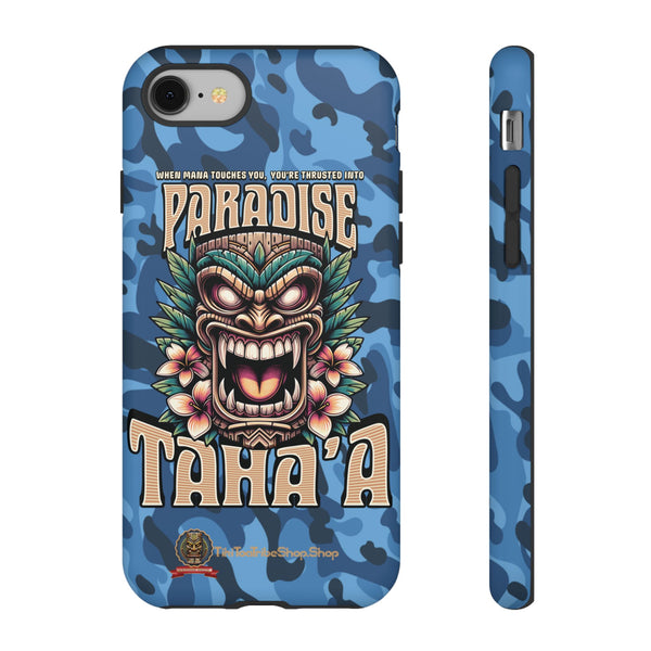 Tahaa – Premium Shockproof Case “Fierce Tiki” | Tribal Design &amp; Maximum Protection