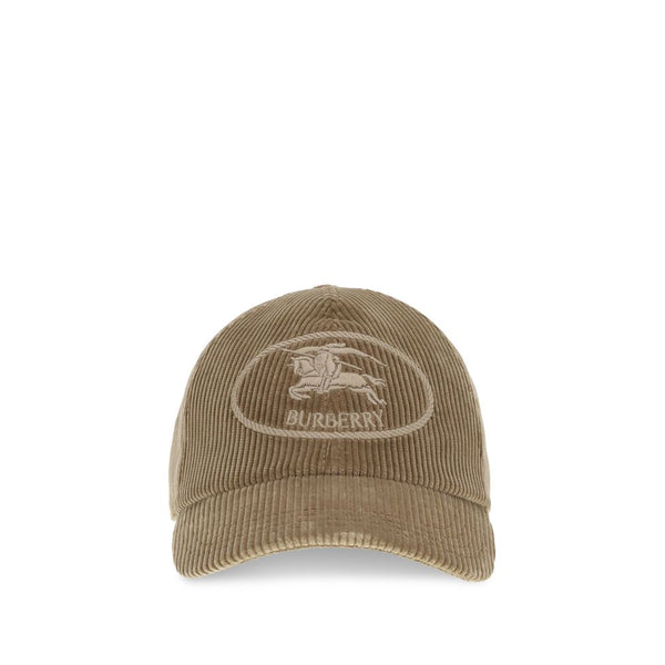 BURBERRY Casquette Baseball en Corduroy - L'Élégance Décontractée