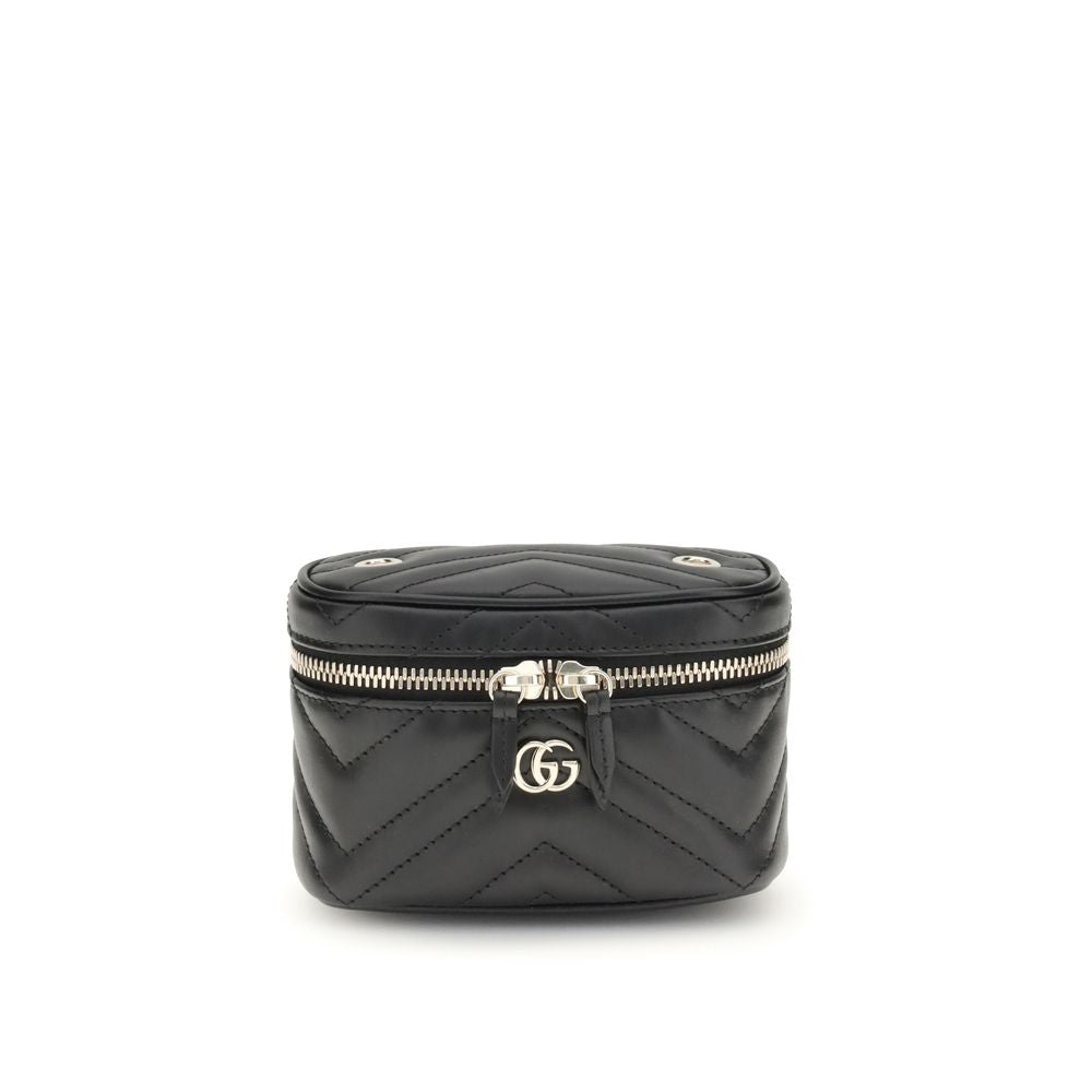 GUCCI GG Marmont Beauty Case Nano - Le Compagnon de Luxe Idéal