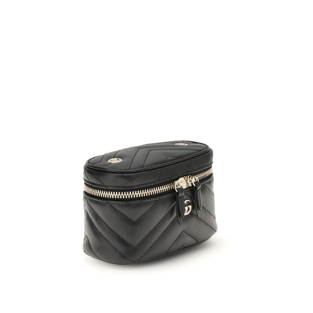 GUCCI GG Marmont Beauty Case Nano - Le Compagnon de Luxe Idéal