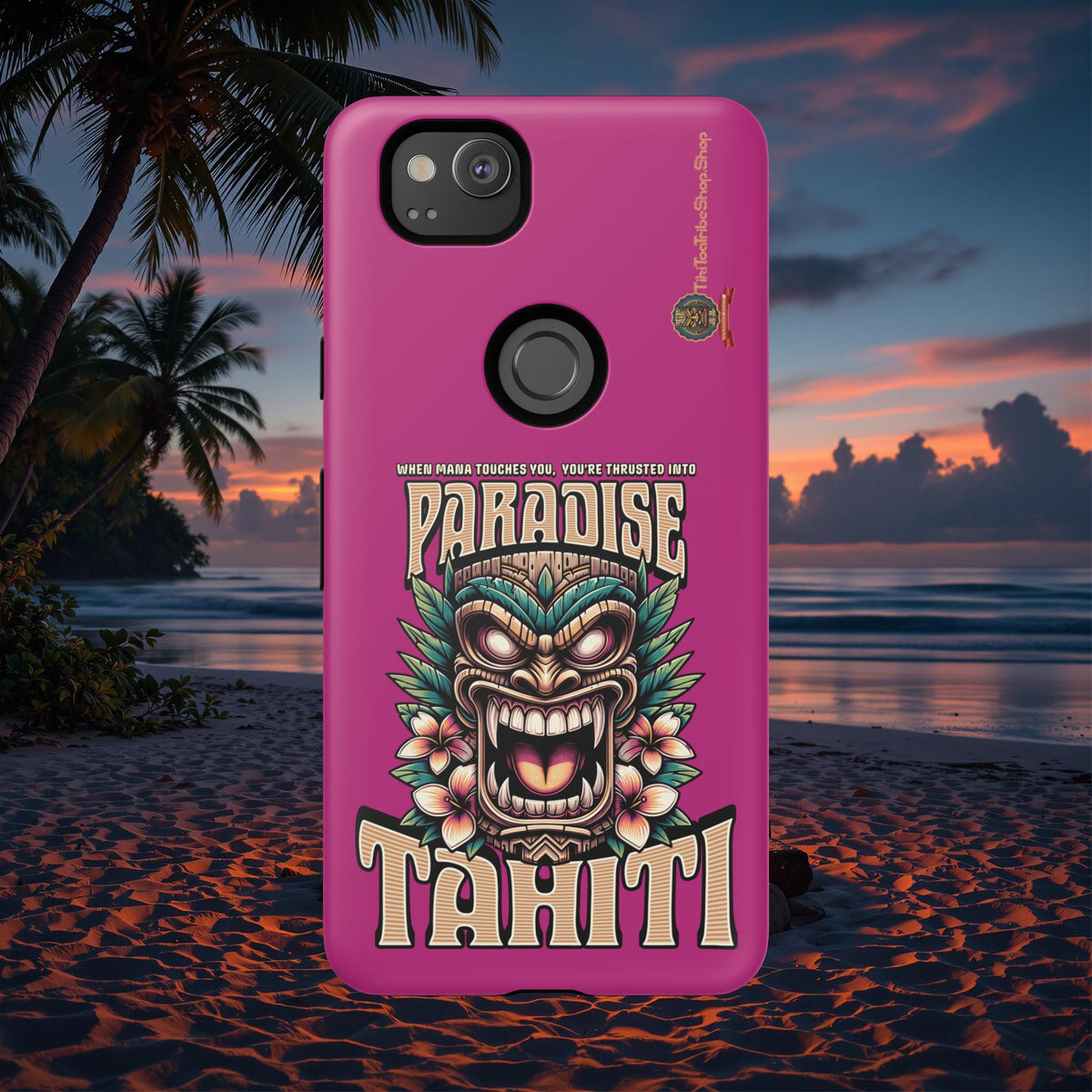 Tahiti – Coque Antichoc Premium Tiki Royal