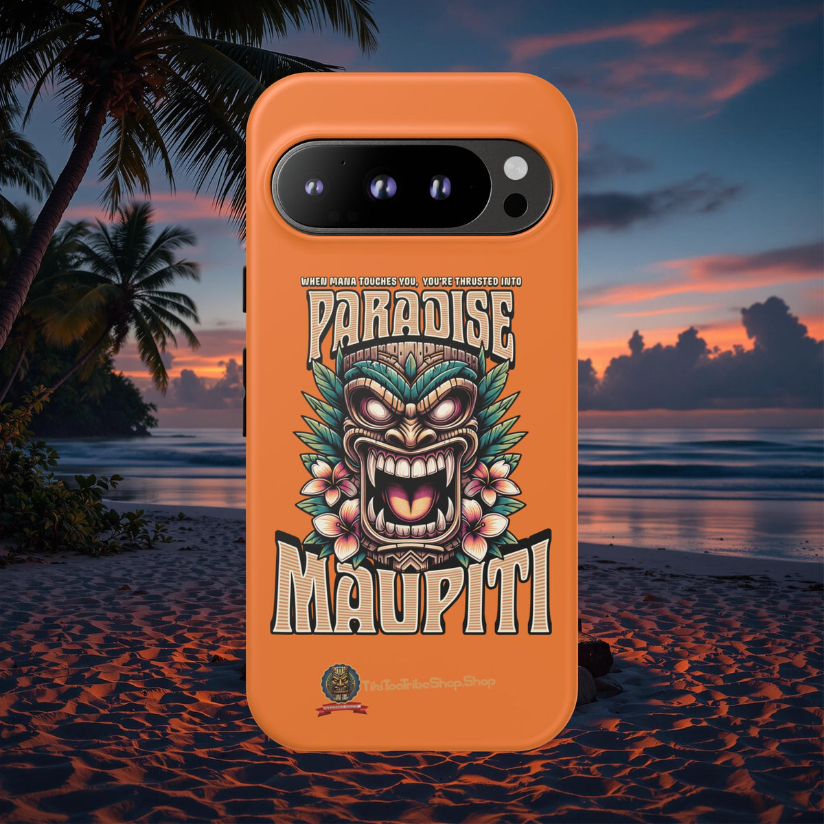Maupiti Spirit – Coque Tiki Sauvage & Tropicale
