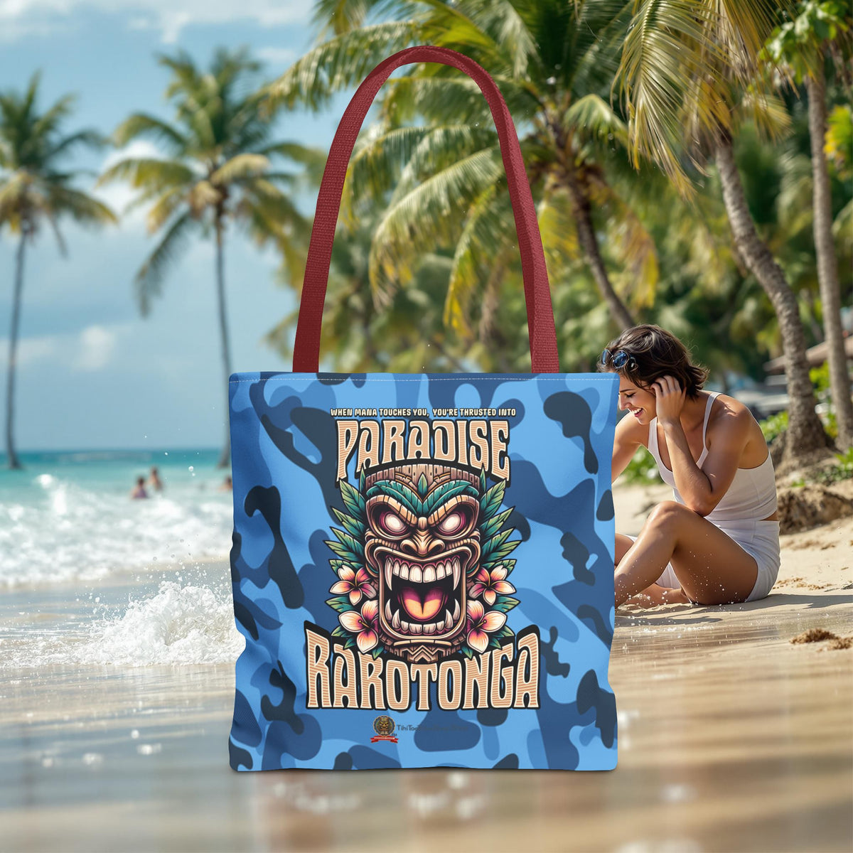 Tote Bag - 'Paradise Rarotonga'