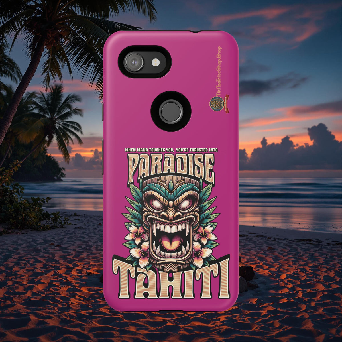 Tahiti – Coque Antichoc Premium Tiki Royal