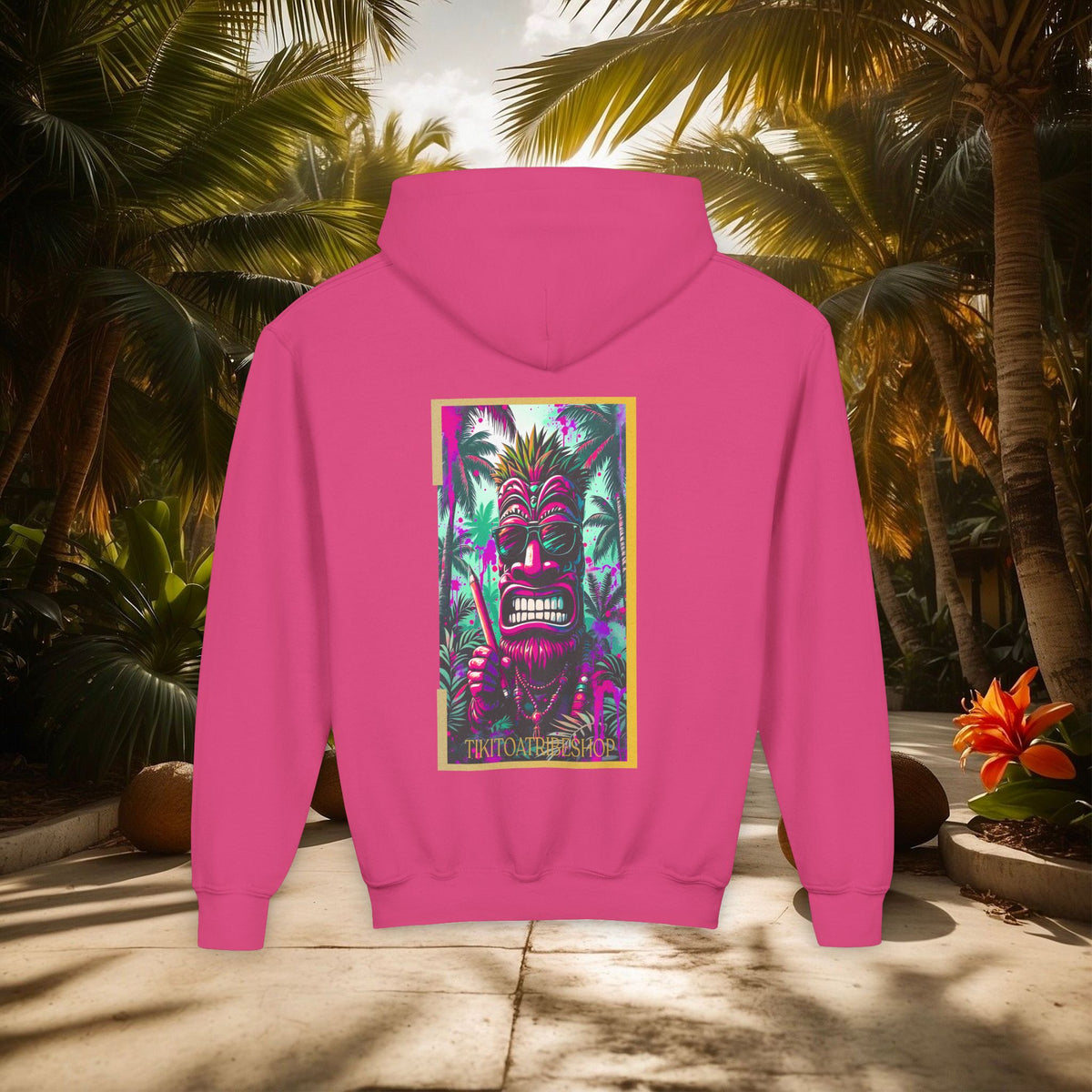 THE TIKI SPIRIT - Thick hooded sweatshirt for youth