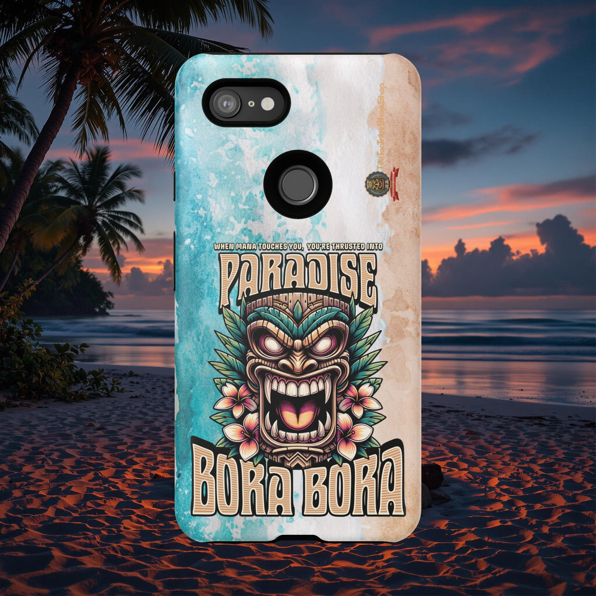Bora Bora – Coque Antichoc Premium Tiki Élégance