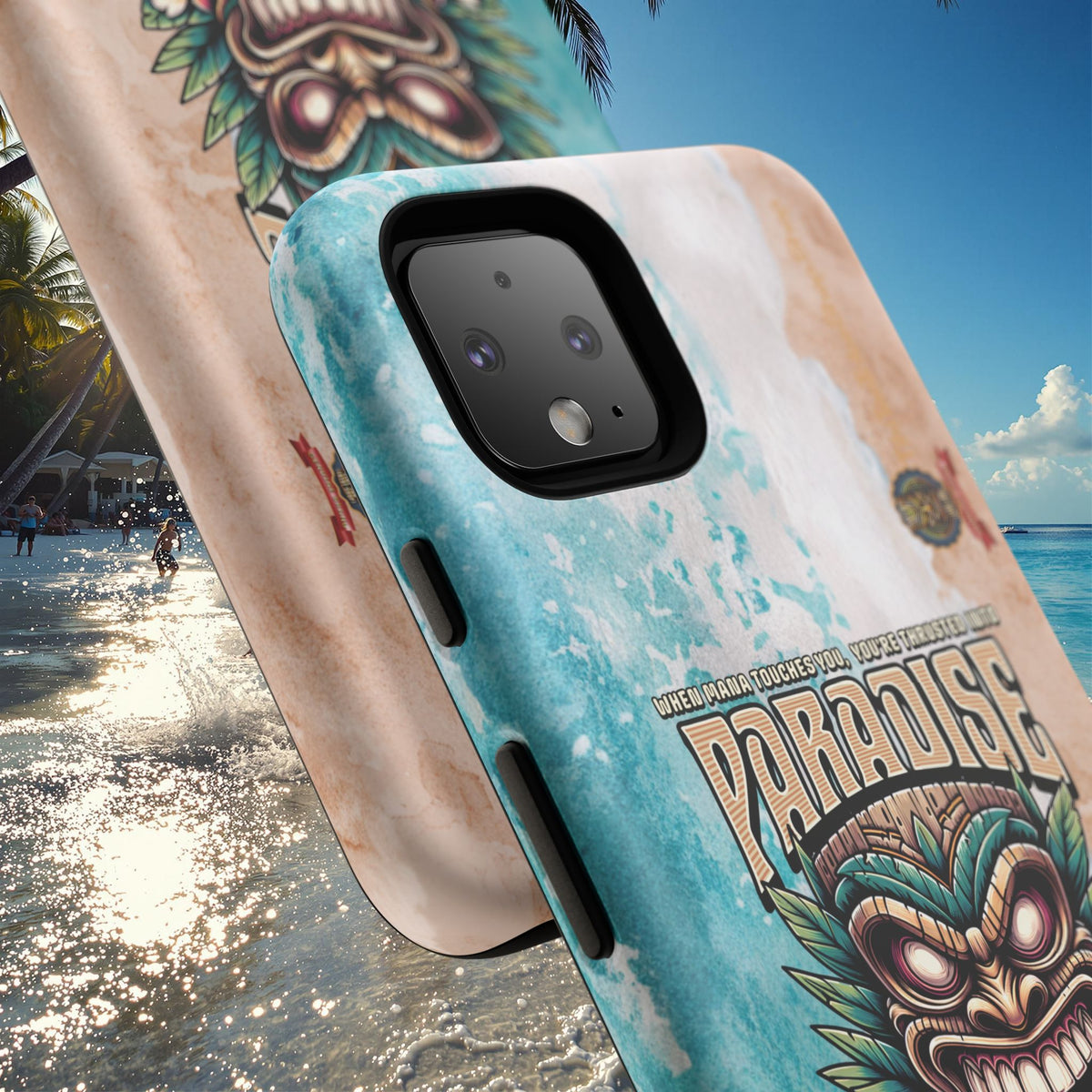 Fenua Guardian – Coque Antichoc Art Polynésien