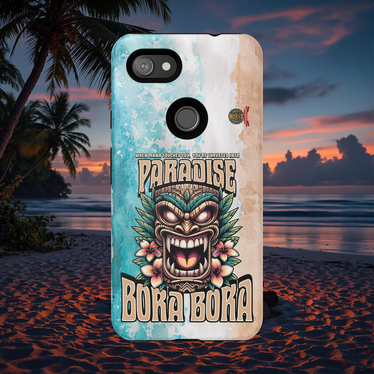 Bora Bora – Coque Antichoc Premium Tiki Élégance