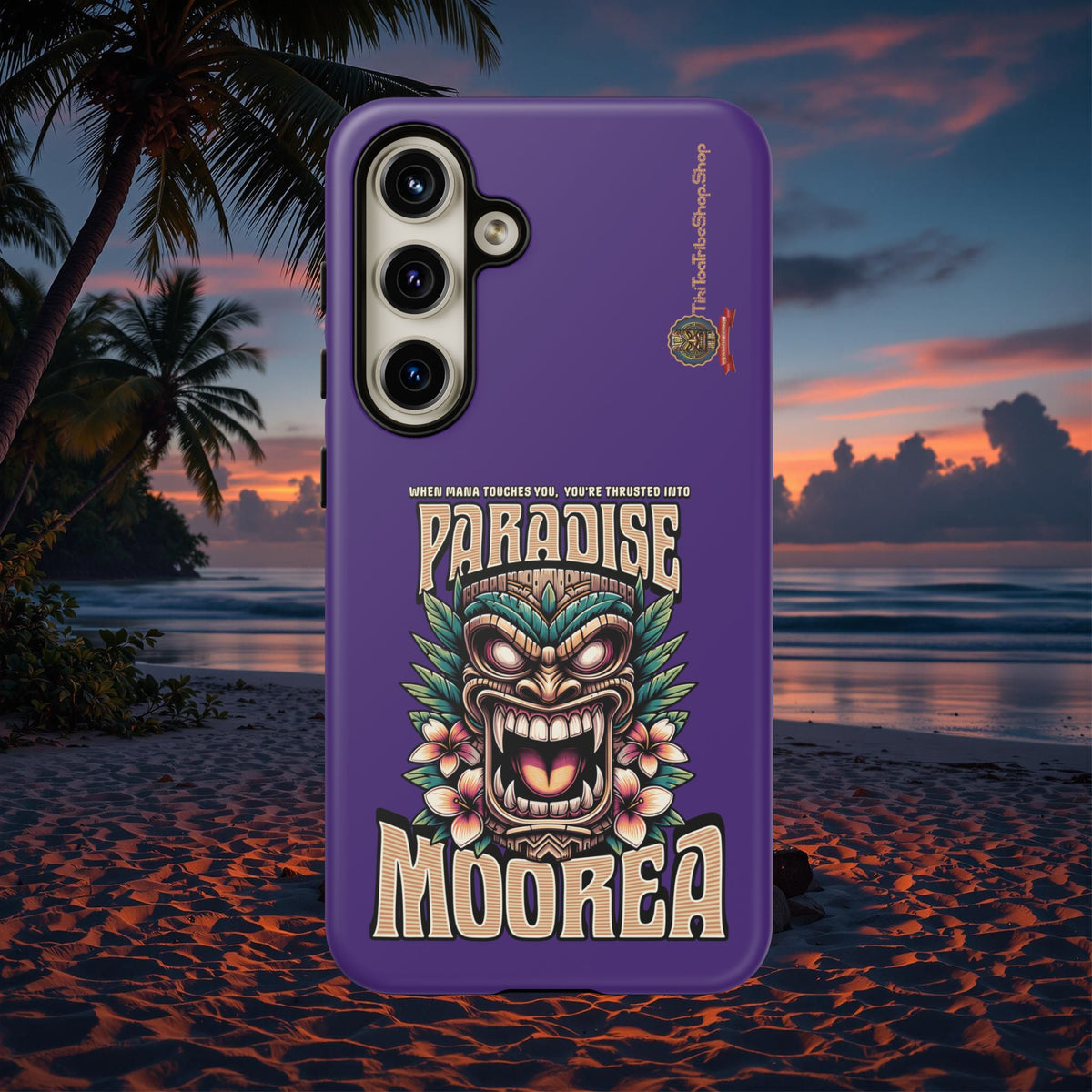 Moorea – Coque Antichoc Premium Tiki Fenua