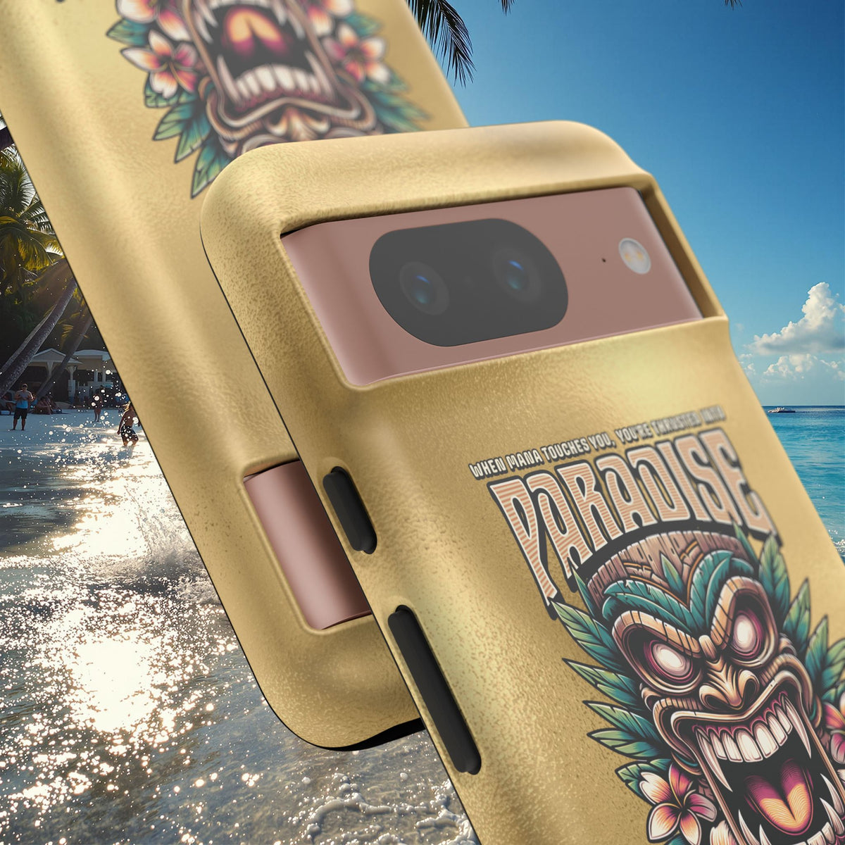Tahiti – Coque Antichoc Premium Tiki Royal