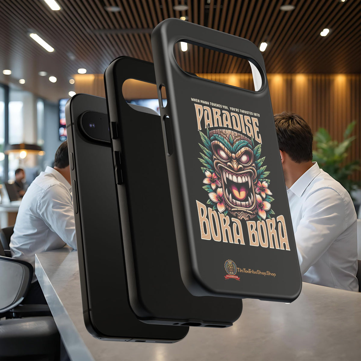 Bora Bora – Premium Tiki Elegance Shockproof Case