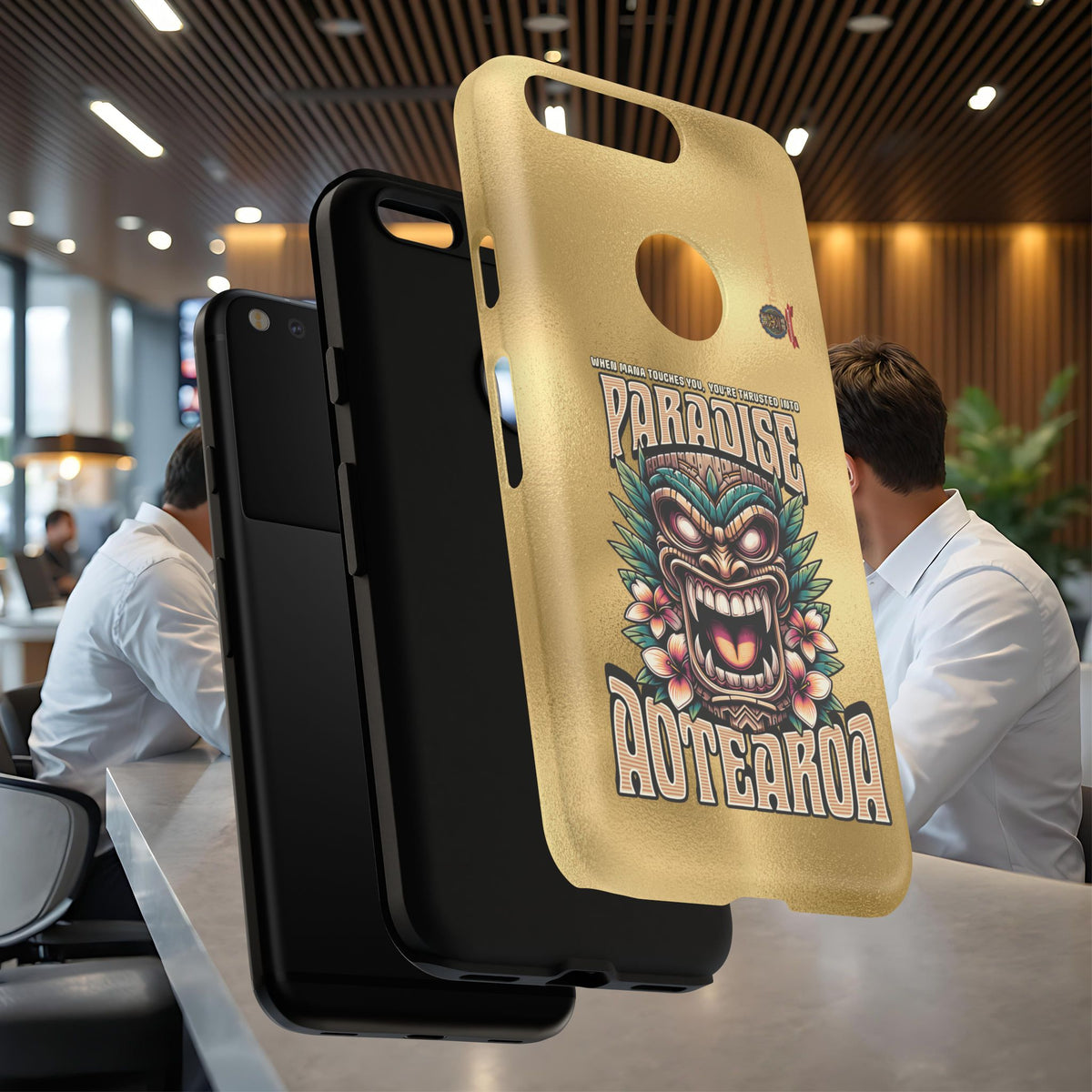Aotearoa – Tiki Maori &amp; Ancestral Mana Shockproof Case