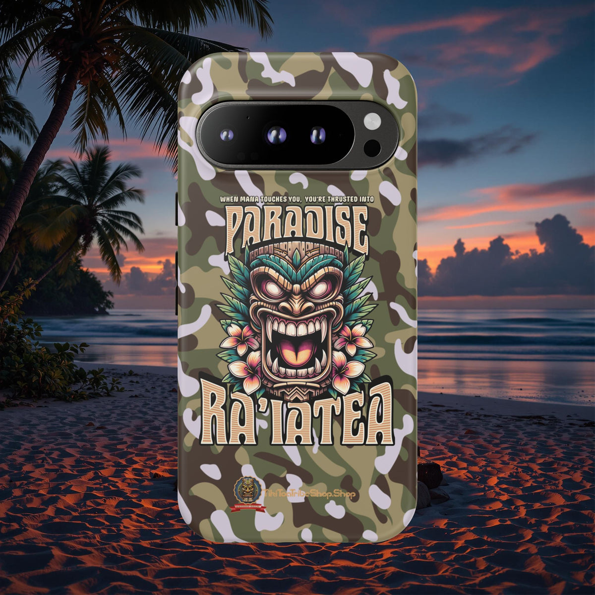 Ra'iatea – Premium Protective Tiki Tribal Case