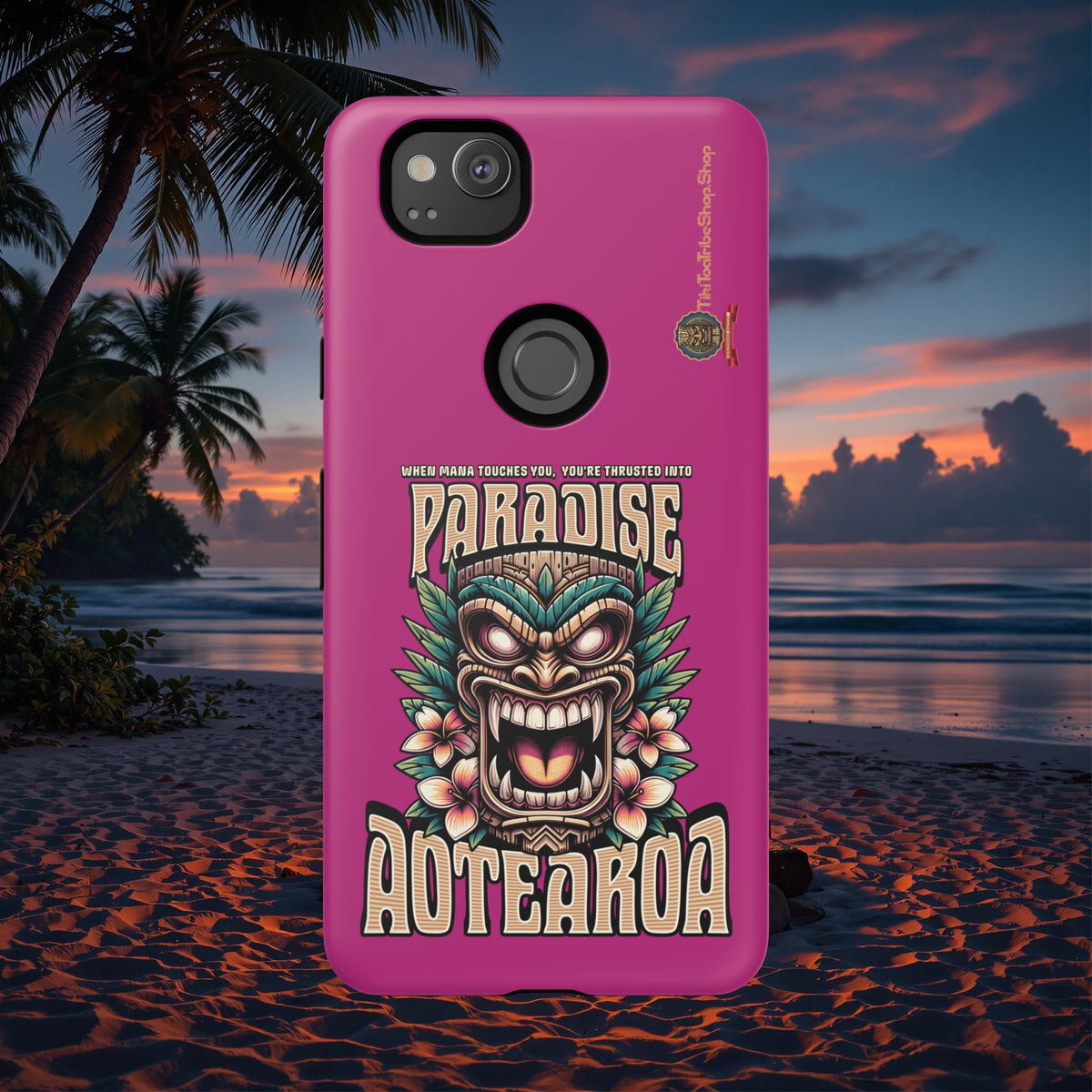 Aotearoa – Coque Antichoc Tiki Maori & Mana Ancestral