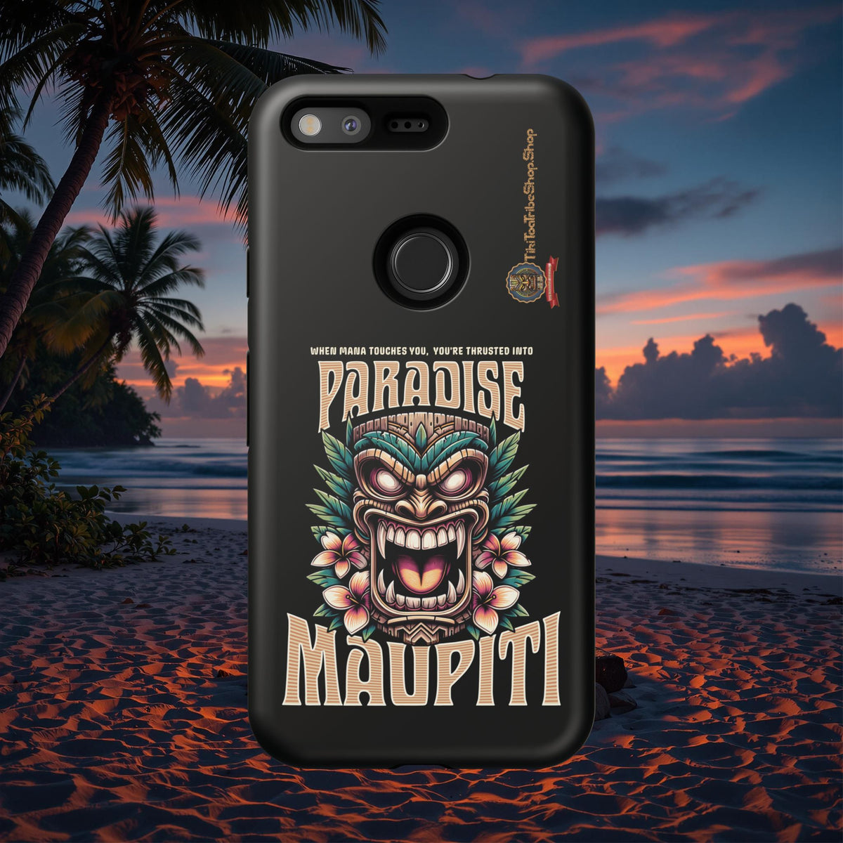 Maupiti Spirit – Coque Tiki Sauvage & Tropicale